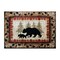 Flash Furniture 4' x 5' Brown Rustic Bear and Cub Olefin Area Rug KP-RGB3940-45-BN-GG - alternate 7